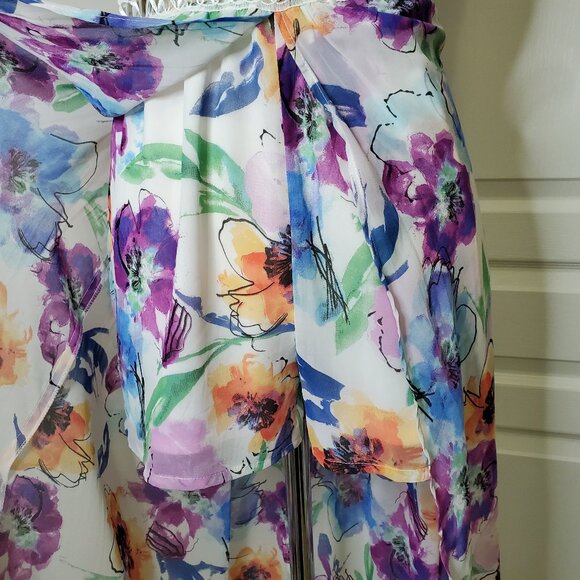 Japna Floral Print Maxi Romper Size S - Picture 3 of 6
